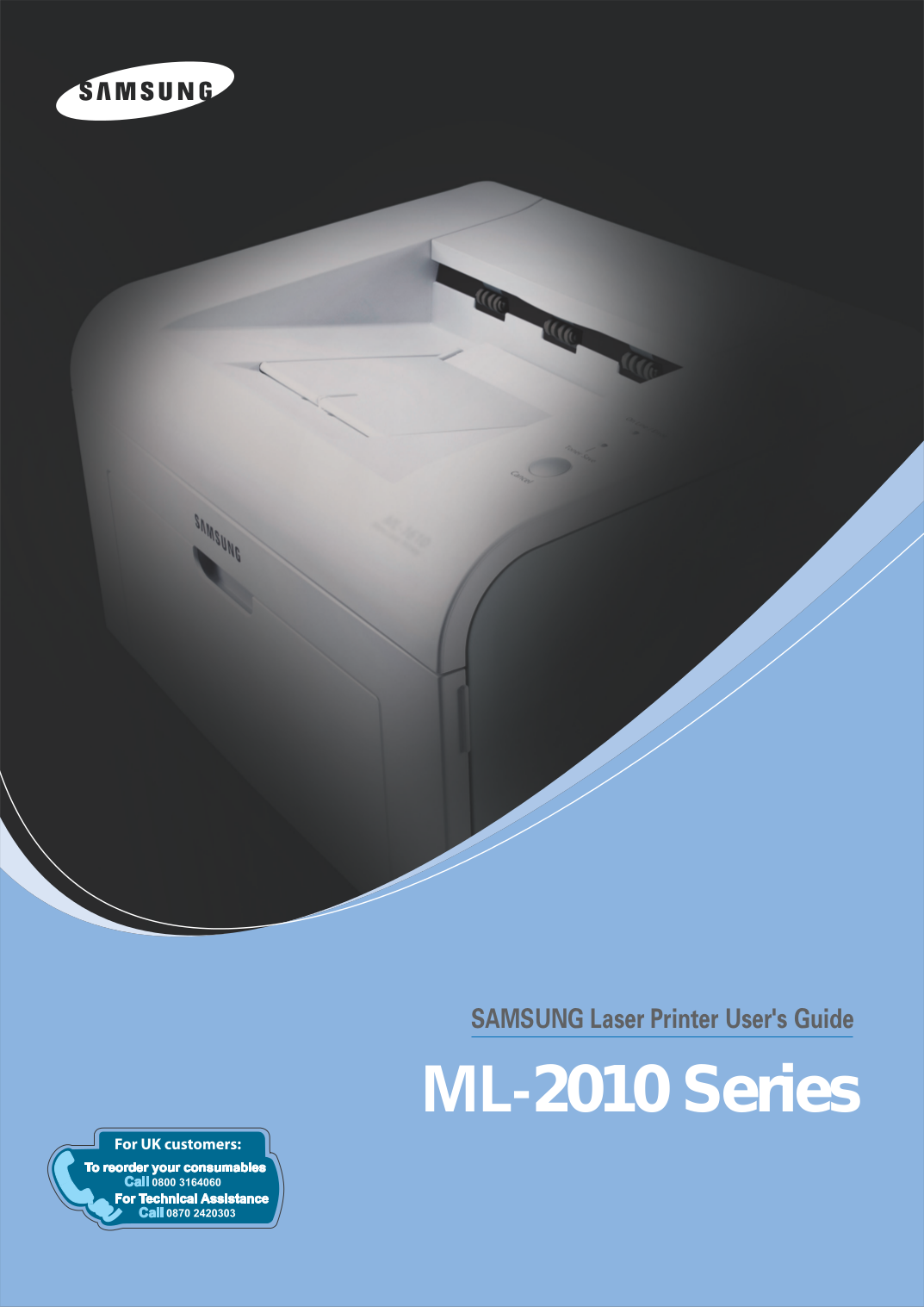 pdf for Samsung Printer ML-2010 manual